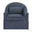 Fauteuil d'appoint demi-tonneau pivotant 30,3 po Martha-1599092307