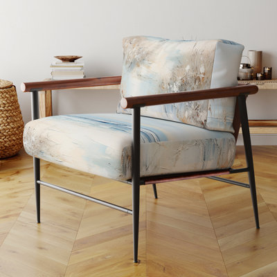 Fauteuil d'appoint Coastal Ocean Charm In Winter