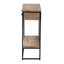 Console en bois massif 31,5 po