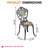 Black Outdoor Aluminum Rectangle Dining Set, Compact Size Chair (Seat Width:15.35"), Umbrella Hole, Weather-Resistant-1779002839