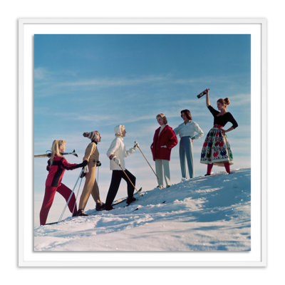 " Skiing Party " by Getty Images
