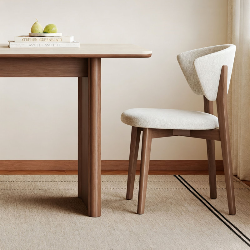 Table de salle à manger Mid-Century, H 29,5 po x l 70,9 po x P 35,4 po, 5