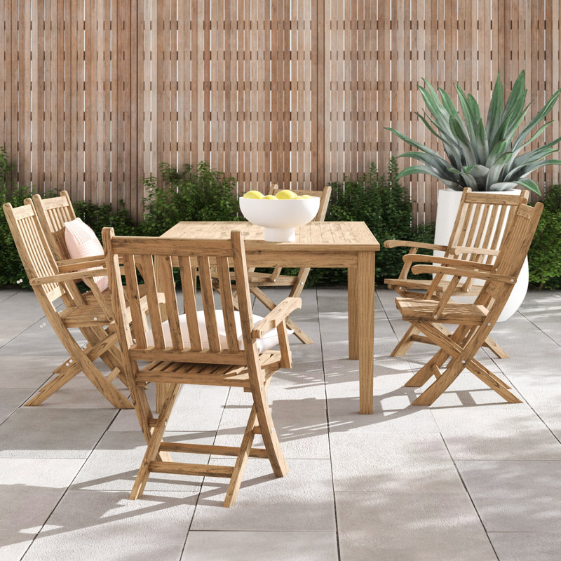 Ensemble repas d'extérieur 7 pièces Marina, (L 60 po x l 40 po x H 29,5 po)