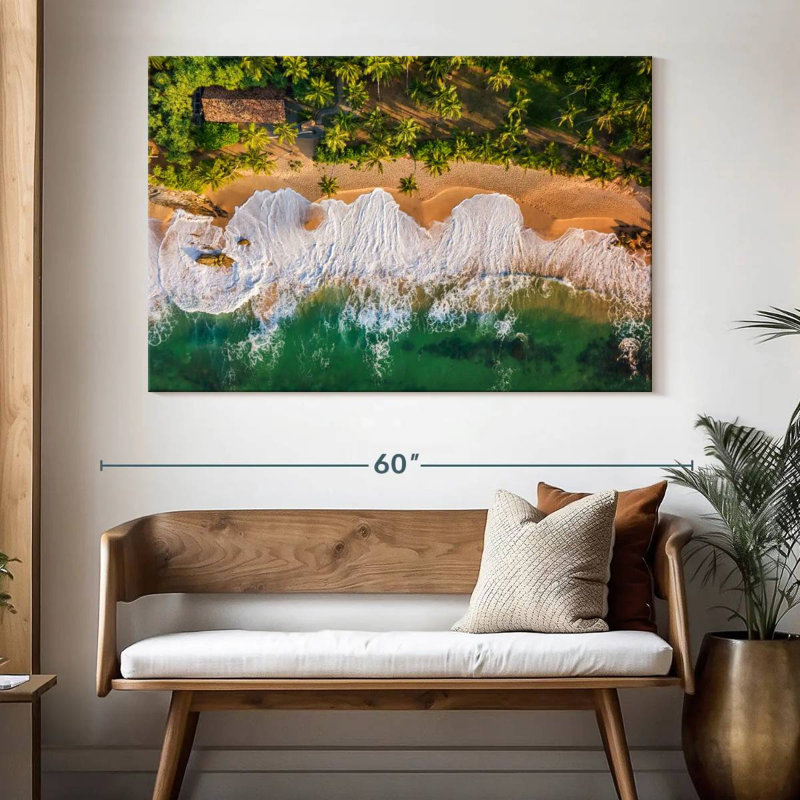 Sri Lanka Sandy Avajane, 34" H x 51" W