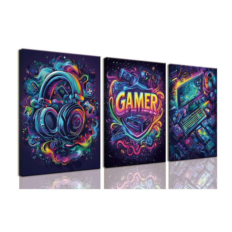 Framed Wall Art on Canvas