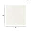Décoration d'intérieur d'intérieur en résine abstraite - l 30 po x H 30 po blanc brillant décor peint à la main 30 x 30 texturé pour