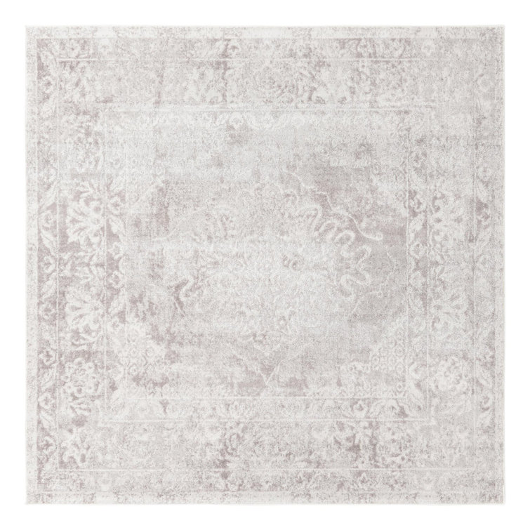 Audres Oriental Gray/Ivory Area Rug