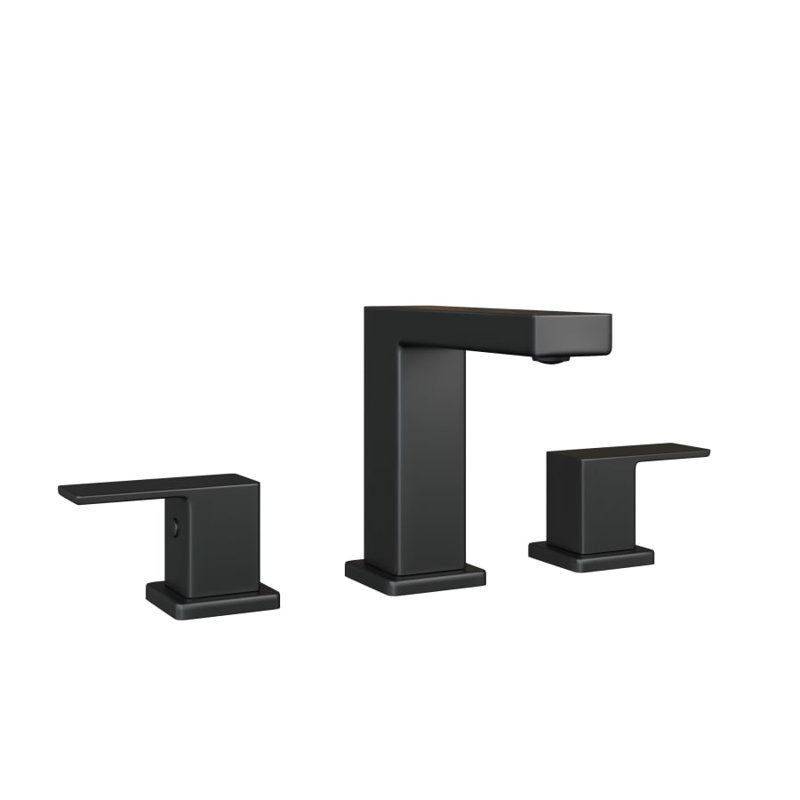 2-handle Bathroom Faucet with Drain Assembly, Brushed Nickel