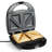 VonShef 10cm Non Stick Electric Grill Sandwich Maker with Lid