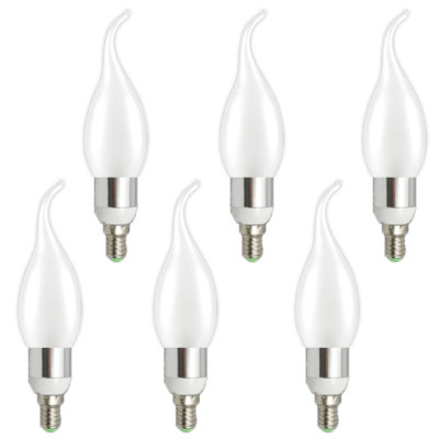 Nicasio Equivalent CA10 E14/Small Dimmable 3000K LED Bulb