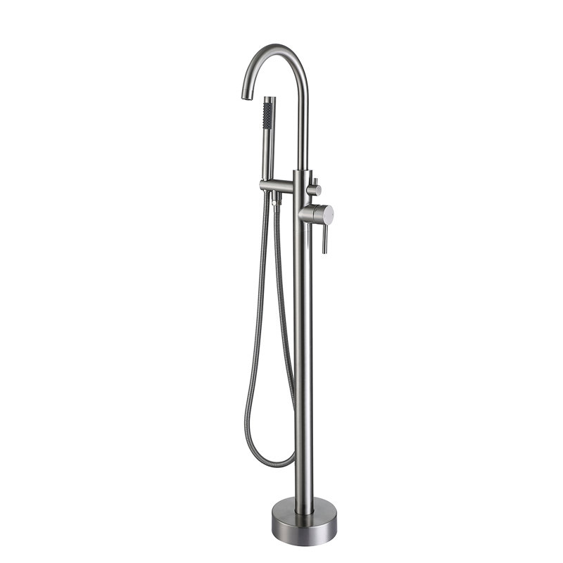 Robinet de baignoire avec douche à main - 6,66 po Hauteur, robinet moderne fiable et élégant