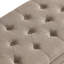 Banc rembourré en lin avec rangement interne - boutons 45 po x 18 po x 18 po améliorant l'utilisation de l'espace-1469496858