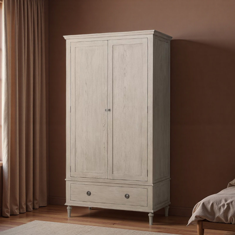 Garde-robe rétro American Country, Gris clair
