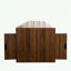 Table de salle à manger extensible avec prise et rangement-117584057-117584058