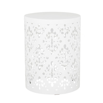 Outdoor Metal End Table -Large