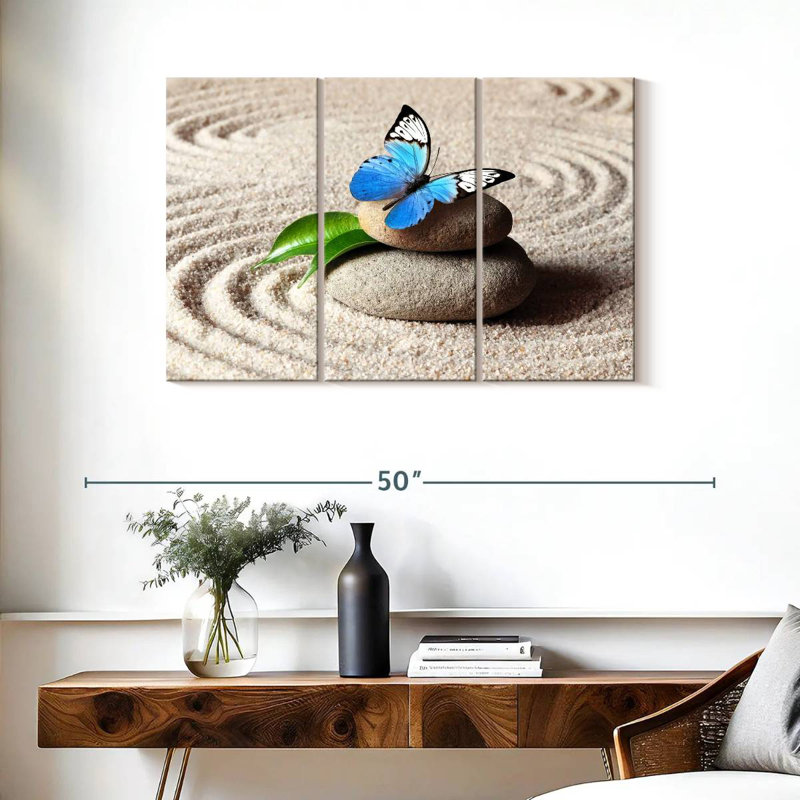 Peaceful Butterfly, 24" H x 38" W