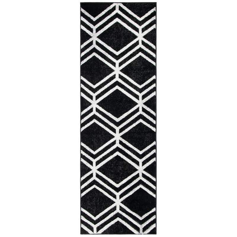 Adirondack Performance Geometric Rug, Runner 2'6" x 8'