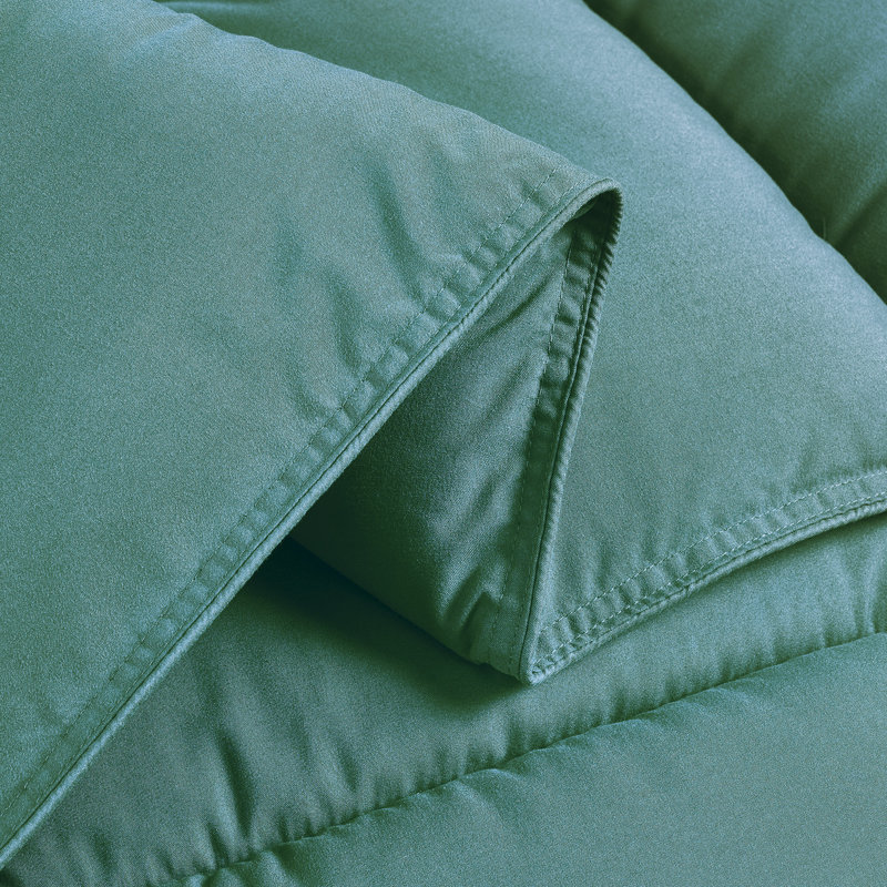 Granite Green Oversized King Microfiber Comforter Set