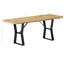 Banc de rangement en bois Solid