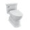 TOTO Soirée 1.28 GPF Elongated WASHLET+ Toilet with Auto Flush S7, Contemporary Lid, Cotton White