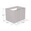 Meuble-lavabo simple 23,6 po avec dessus Kayben-1921793101-1921793090