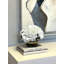 Hydrangea in Glass vase with Moss-1140217521