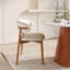 Ensemble de table de salle à manger 3 pièces 43 "avec chaises rembourrées 3Pcs-576582257-576582260-576582263