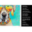 Serviette de cuisine Weimaraner Hippie Dawg