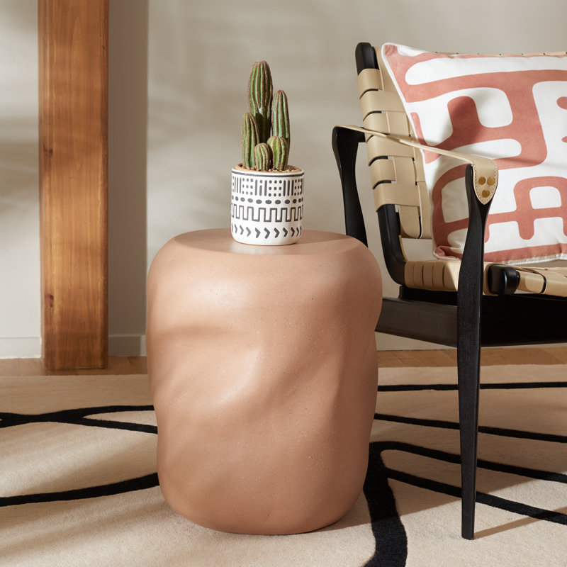 Table d'appoint Carrick, Terracotta