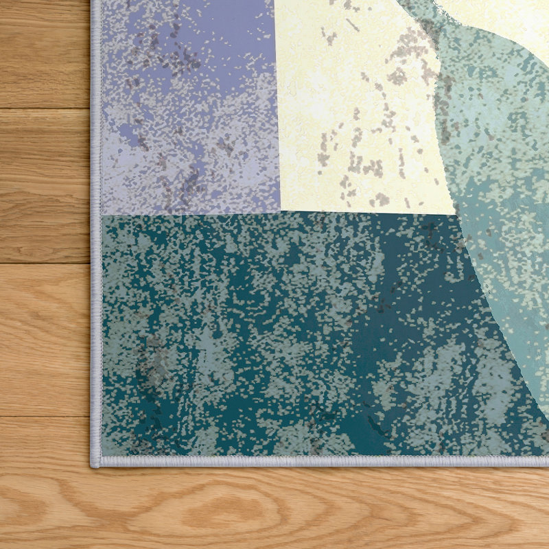 Tapis rectangulaire Dree avec envers antidérapant