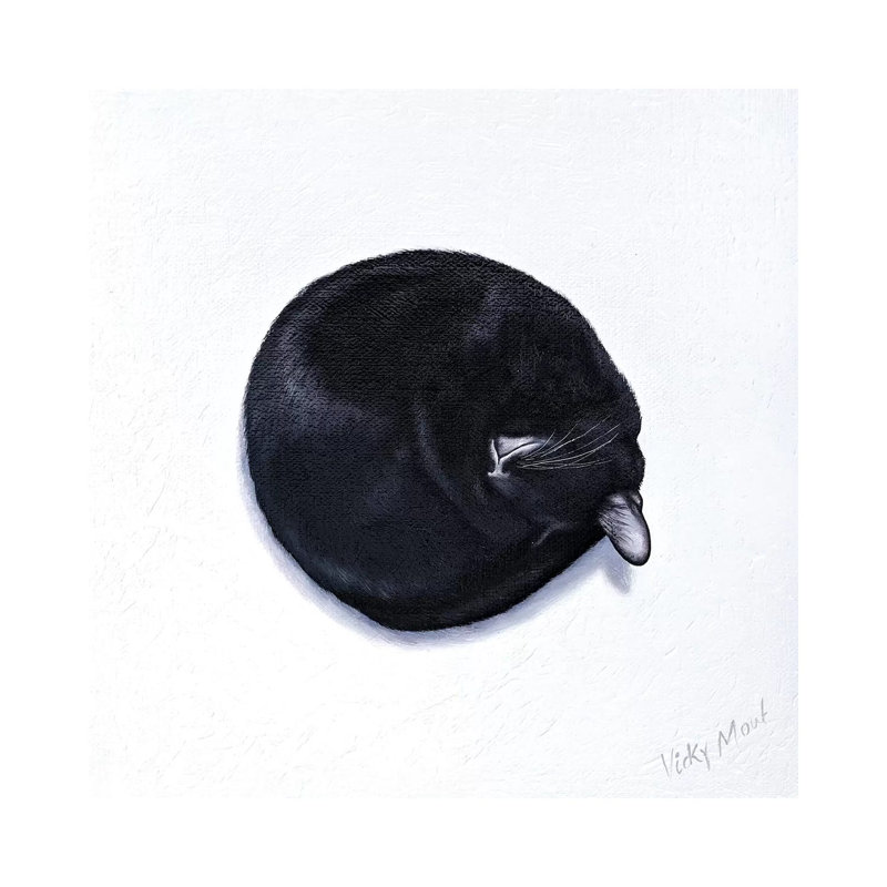 Po 1 Piece Painting on Canvas, 45.72 cm H x 45.72 cm W x 1.91 cm D, Wrapped Canvas