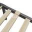 Cadre de lit plateforme en métal Marple de 40 cm (16 pouces) avec lattes en bois, sommier robuste, conception silencieuse, rangement sous le lit, format standard-1688231256