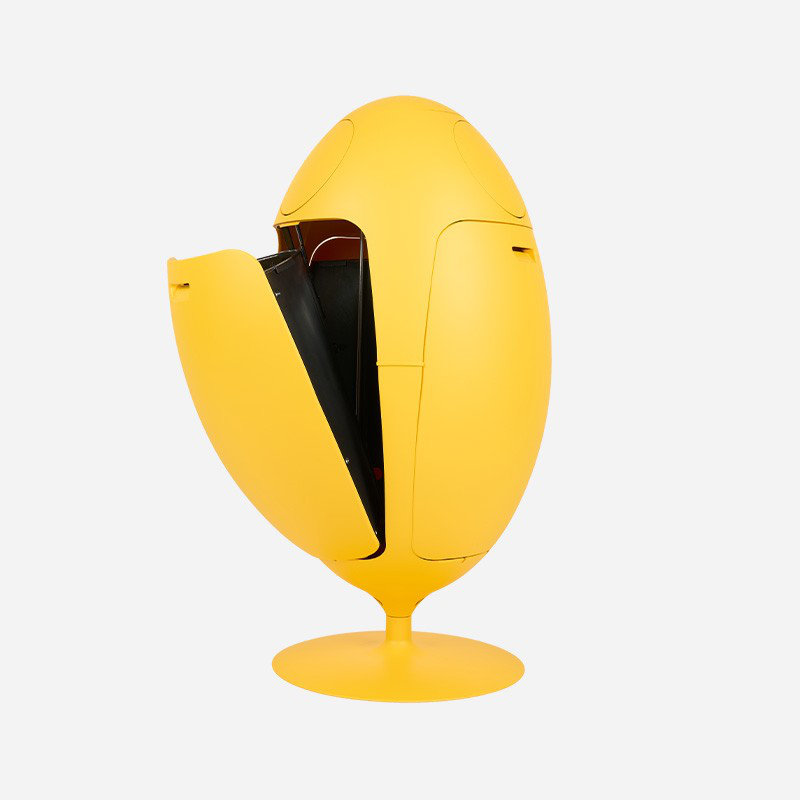 OVETTO GALÀ MATTE, Matt Yellow
