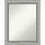 Miroir d'appoint mural en plastique gris-2050002046