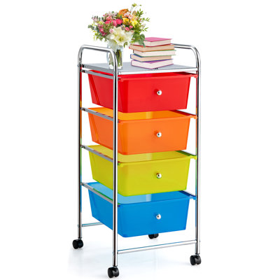 Alnis 4 Drawer Storage Drawer