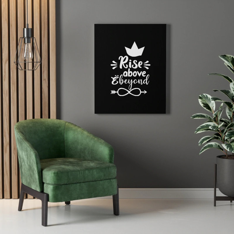 Rise Above & Beyond - Wrapped Canvas Print, 76cm H x 61cm W