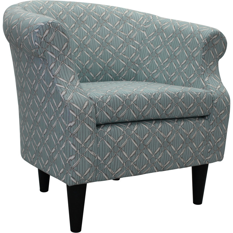 Aguiniga Upholstered Barrel Chair