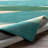 Ayeln Hand-Tufted Geometric Cream/Dark Green/Teal Area Rug-350517284