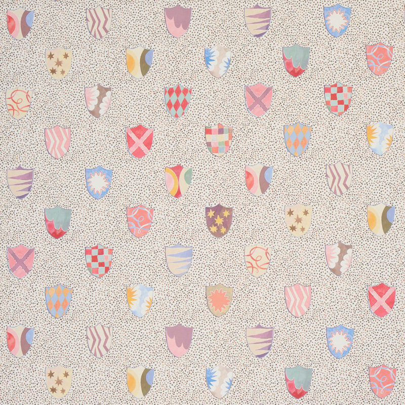 Papier peint héraldique Schocalacher x Happy Menocal, Sprezzatura