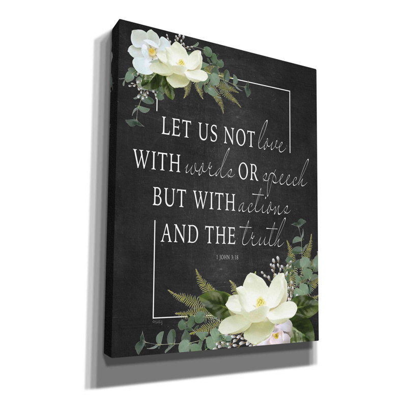 «Let Us Not Love» par Heidi Kuntz, reproduction d'art sur toile tendue, H 34 po x l 26 po x P 1,5 po
