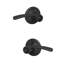 Merano Privacy Door Lever with Rosette-7572919
