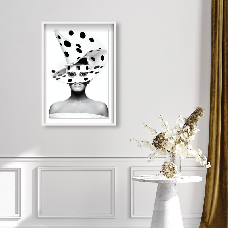 Spotted Sovereign Print by Oliver Gal, 16.5"H x 11.5"W, White Shadowbox