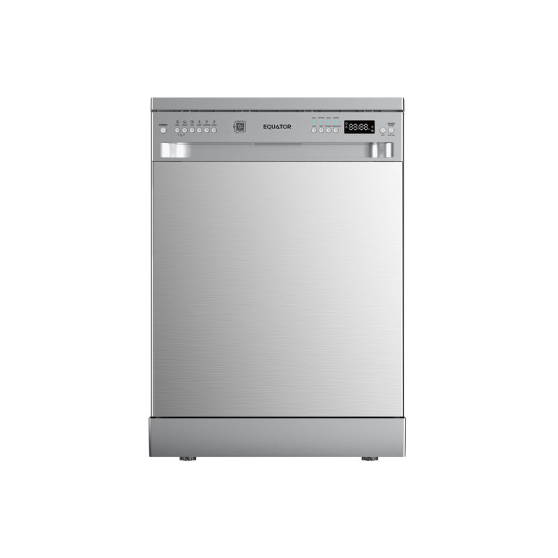 Lave-vaisselle pose libre Equator 24 po - 14 couverts, 3e panier, cuve en acier inoxydable FS 2414 W