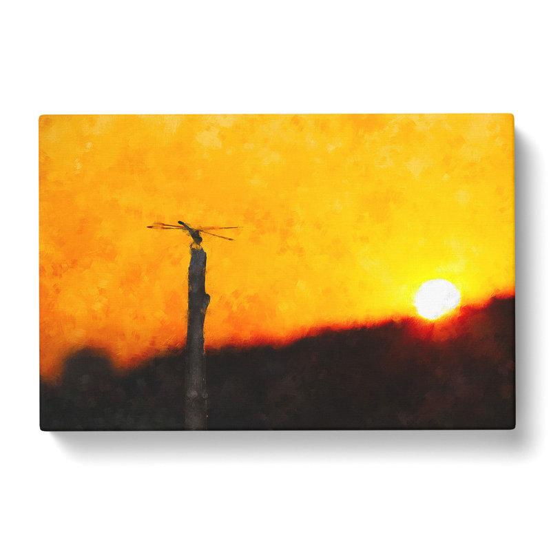 Dragonfly Vol.2 - Wrapped Canvas Print, 35cm H x 50cm W x 3cm D