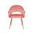 Linkoski 17.91 " H Velvet Upholstered Armchair-1850327551