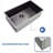30'' L Undermount Single Bowl Stainless Steel Kitchen Sink