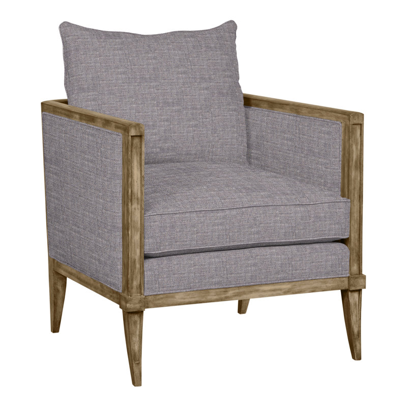 Fauteuil camée Compendium 28,5 po, Chenille nomade ardoise Crypton®, Hampton
