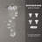 Thermia 13 - Light Dimmable Geometric Chandelier With Crystal Accents-533372447