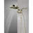 Hydrorain 5 Spray Dual Shower Head and Handheld Shower with Lumicoat and H2Okinetic 1.75 GPM-78547431