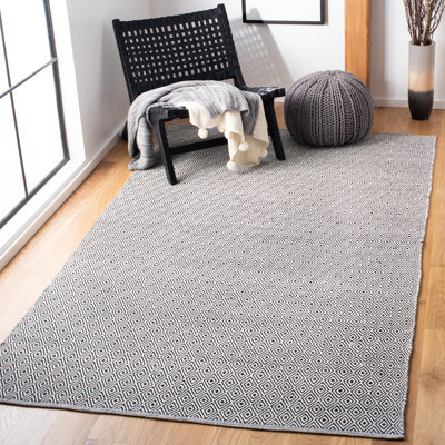 Dryden Hand Woven Cotton Ikat Rug